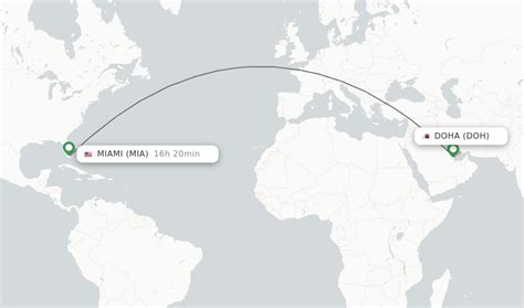 doha to miami